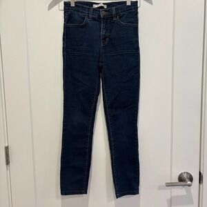 J Brand Capri Starless Dark‎ Wash Skinny Jeans 2350216 Youth Size 24